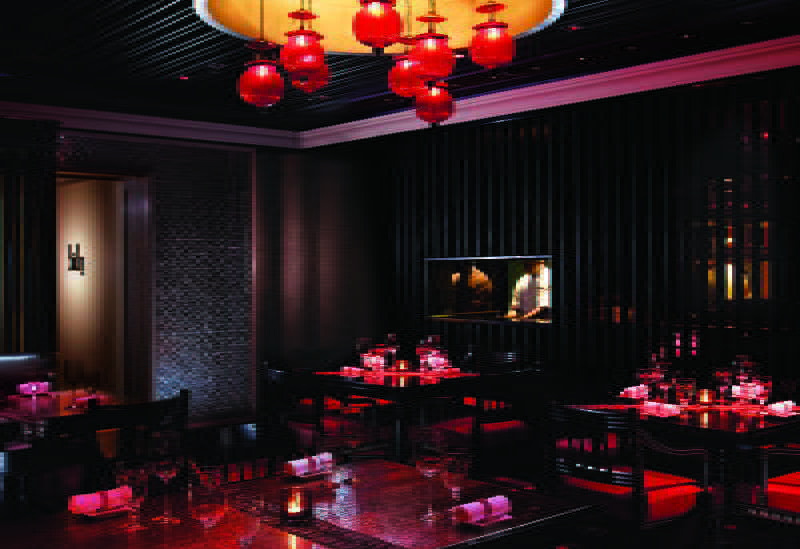Hotel Courtyard By Marriott Hyderabad Exterior foto The interior of the restaurant